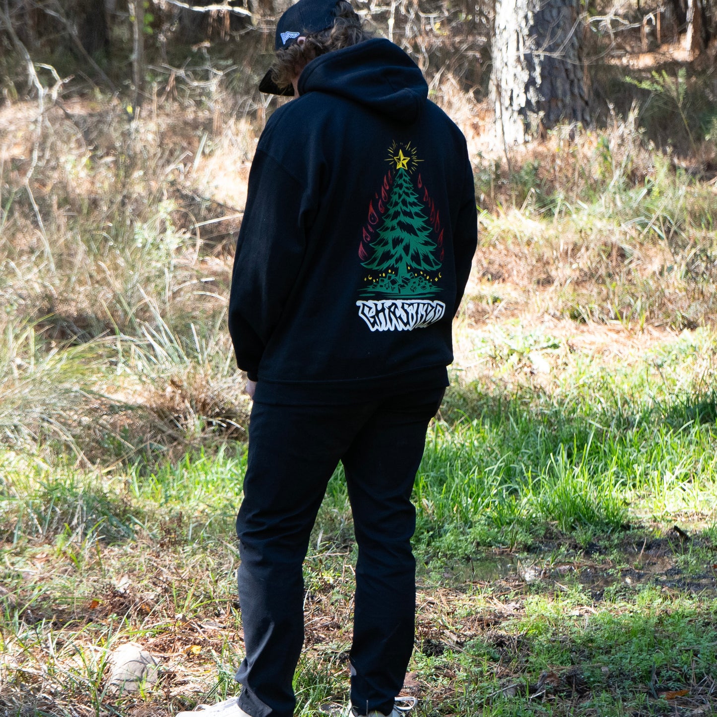 Ghasted Burning Tree Hoodie