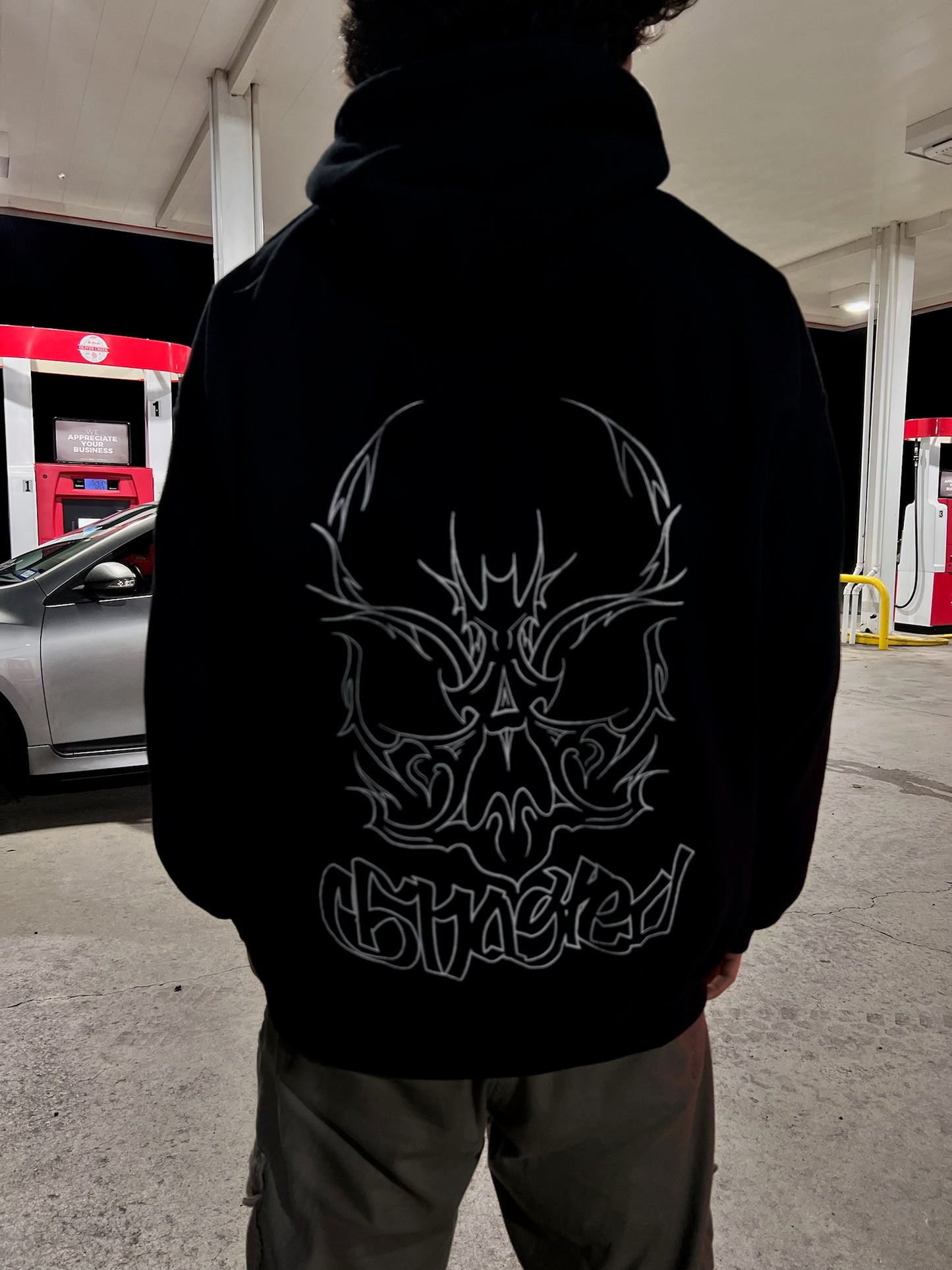 Tribal Skull Hoodie