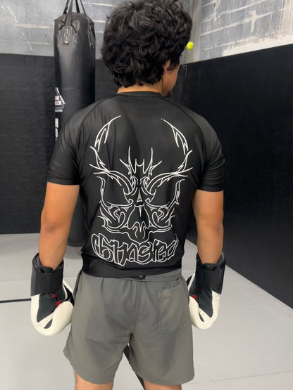 Tribal Skull Men's Rash Guard